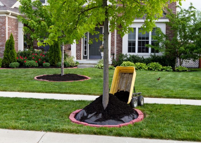 landscaping work in Boston MA